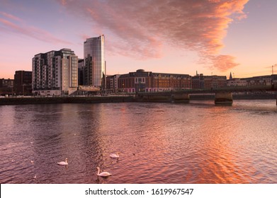 Limerick City River View Panorama