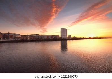 Limerick City River View Panorama