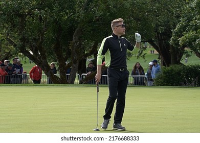 Limerick Ireland July 5th 2022,..Photo Of Westlife Singer Nicky Byrne At The JP McManus Pro Am Charity Golf Tournament At Adare Manor

 County Limerick Ireland July 5th 2022