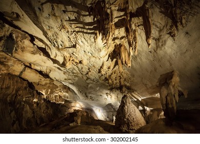 Limestone Cave At Gunung Mulu National Park