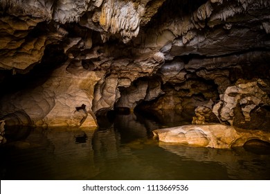 Limestone Caves In The Jungle, Belize
