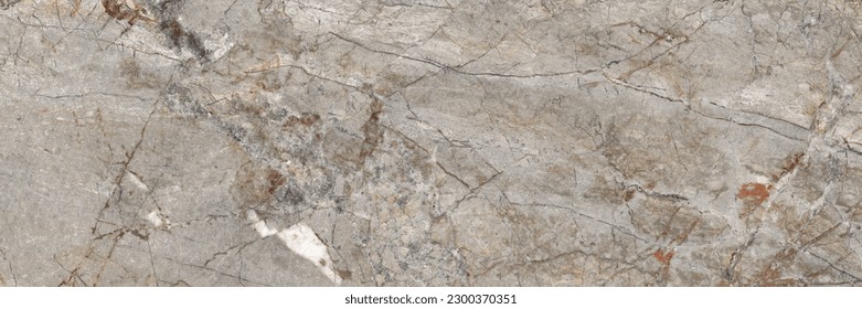 Limestone marble texture background, natural silver grey breccia marbel for ceramic wall and floor tiles, Italian rustic texture, quartzite matt granite tiles. 库存照片