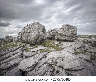 The Limestone Pavement, The Burren, County Clare, Ireland