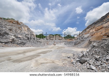 Limestone Quarry, Thailand