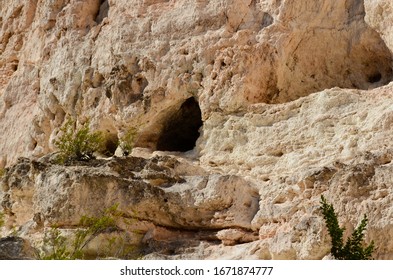 Limestone Rock Wall Verde Valley Arizona Montuzema 