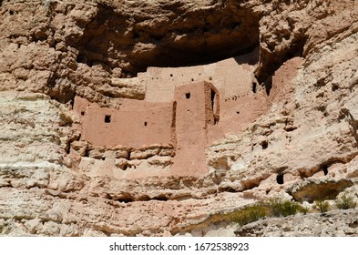 Limestone Rock Wall Verde Valley Arizona Montuzema 