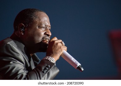 LINCOLN, CA - August 1: Johnny Gill Of New Edition Performs At Thunder Valley Casino Resort In Lincoln, California On August 1, 2014