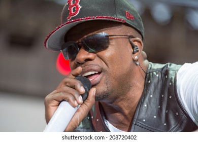 LINCOLN, CA - August 1: Ricky Bell Of New Edition Performs At Thunder Valley Casino Resort In Lincoln, California On August 1, 2014