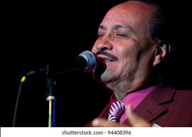 LINCOLN, CA - FEBRUARY 3: Arturo Cisneros Y sus Freddy's performs at Thunder Valley Casino Resort in Lincoln, California on February 3, 2012