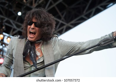 LINCOLN, CA - JULY 6: Kelly Hansen With Foreigner Performs At Thunder Valley Casino Resort In Lincoln, California On July 6, 2012