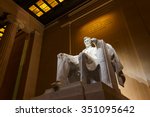 Lincoln Memorial illuminated at night in Washington DC