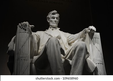 Lincoln Memorial At Night