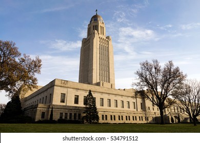 Lincoln Nebraska Capital Building Government Dome Architecture