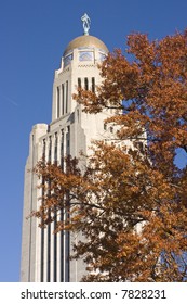 Lincoln, Nebraska - State Capitol Building.