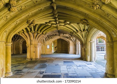 Lincolns Inn Vaulted Ceiling. Honourable Society of Lincoln's Inn is one of four Inns of Court in London to which barristers of England and Wales belong and where they are called to the Bar.
