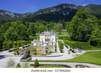 Linderhof Castle In Southern Bavaria