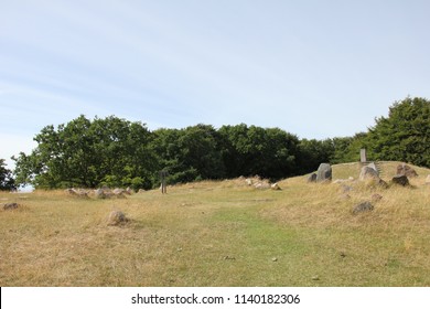 Lindholm Høje, Denmark. Viking Burial Site.