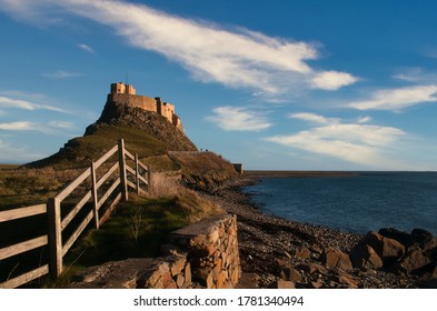 Lindisfarne Castle On Holy Island, Northumberland