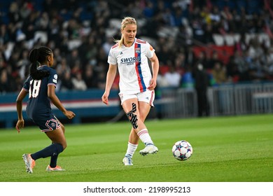 Lindsey Horan During The UEFA Women's Football Champions League Semi-finals Between Paris Saint-Germain And Olympique Lyonnais On April 30, 2022 In Paris, France.