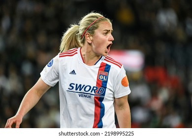 Lindsey Horan During The UEFA Women's Football Champions League Semi-finals Between Paris Saint-Germain And Olympique Lyonnais On April 30, 2022 In Paris, France.