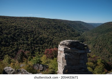 Lindy point overlook in early October.