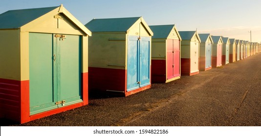 Brighton Seafront 7 Multi Beach Huts Stock Photo 793846174 | Shutterstock