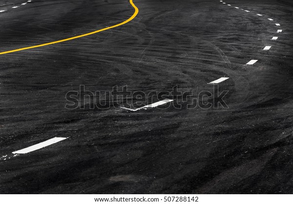 line in the asphalt road ,Copy space of road
line texture abstract
background