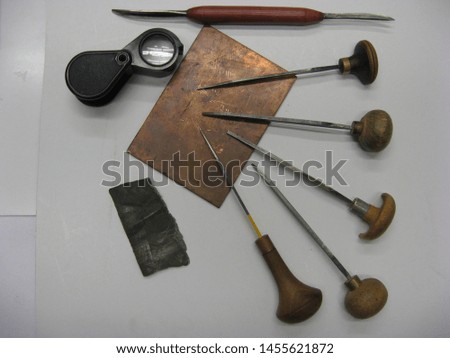 line engraving 
is the oldest and at the same time the most difficult graphics printing technique