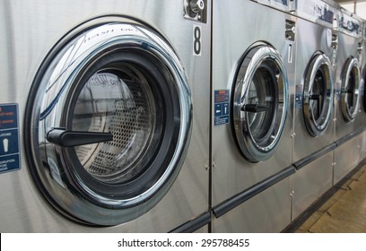 Line Of Laundry Machine