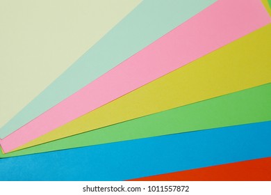 Linear Color Paper Palette Stock Photo 1011557872 | Shutterstock