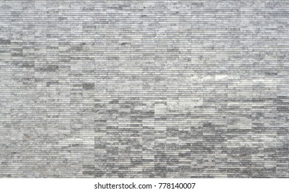 Linear Rectangle White And Grey Marble Tile Texture And Pattern