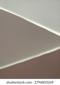 Linear shadow with different hues of gray