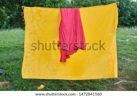 Similar – Image, Stock Photo washing day Colour photo