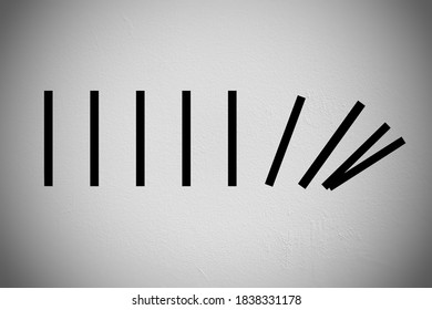 lines are collapsed when touch each other