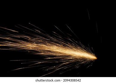 lines of light. sparks in the dark - Powered by Shutterstock