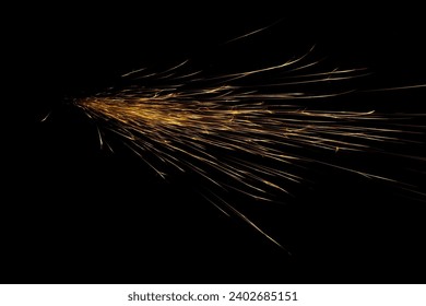 lines of light. sparks in the dark - Powered by Shutterstock