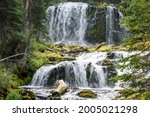 Linton Falls, Three Sisters Wilderness, Willamette National Forest, Oregon