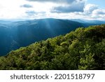 Linville Gorge Wilderness A Remote Area in the Appalachian Mountains. Filled with canyon like vistas and high mountain peaks, this area is breathtaking