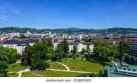 Linz, Austria, 19 May 2022, View Tothe Med Uni Campus 