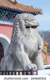 the lion of Beiling Park