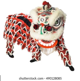 Lion Dance Isolated