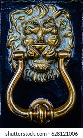 Lion Door Knocker In Chipping Camden