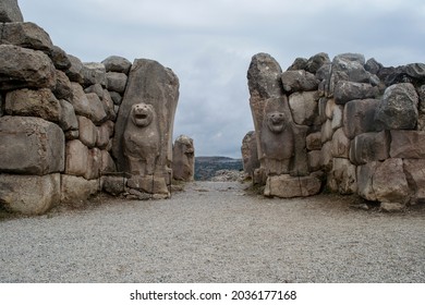 The Lion Gate In Hattusha