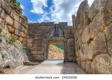 Lion Gate, Mycenae, Greece