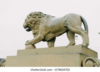 Bronze Lion On Ball Images, Stock & Vectors | Shutterstock