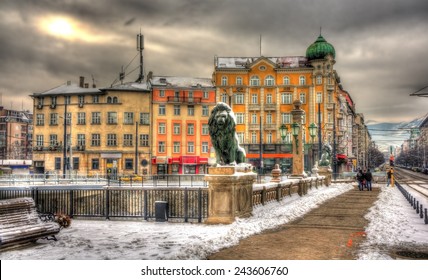 Lions Bridge In Sofia - Bulgaria