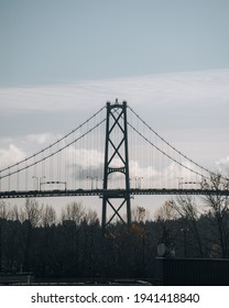 Lion's Gate Bridge In Vancouver, British Columbia