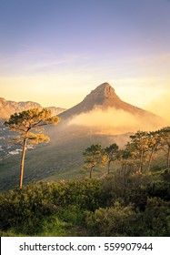 Lions Head Mountain In Cape Town, South Africa