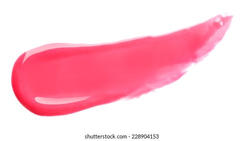 Lip Gloss Isolated On White