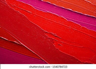 Lip gloss pink red smudge background - Shutterstock ID 1540784723